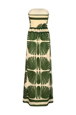 Clearance Ancient Peru Dress In Green Dresses