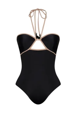 Hot Ashaninka Onepiece In Black Swimwear