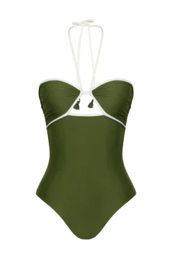 New Ashaninka Onepiece In Military Swimwear
