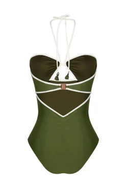 New Ashaninka Onepiece In Military Swimwear