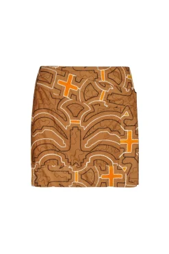 Ayahuma Skirt In Camel Bottoms