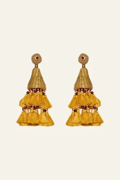 Hot Caudal Magico Earrings In Ochre Jewelry