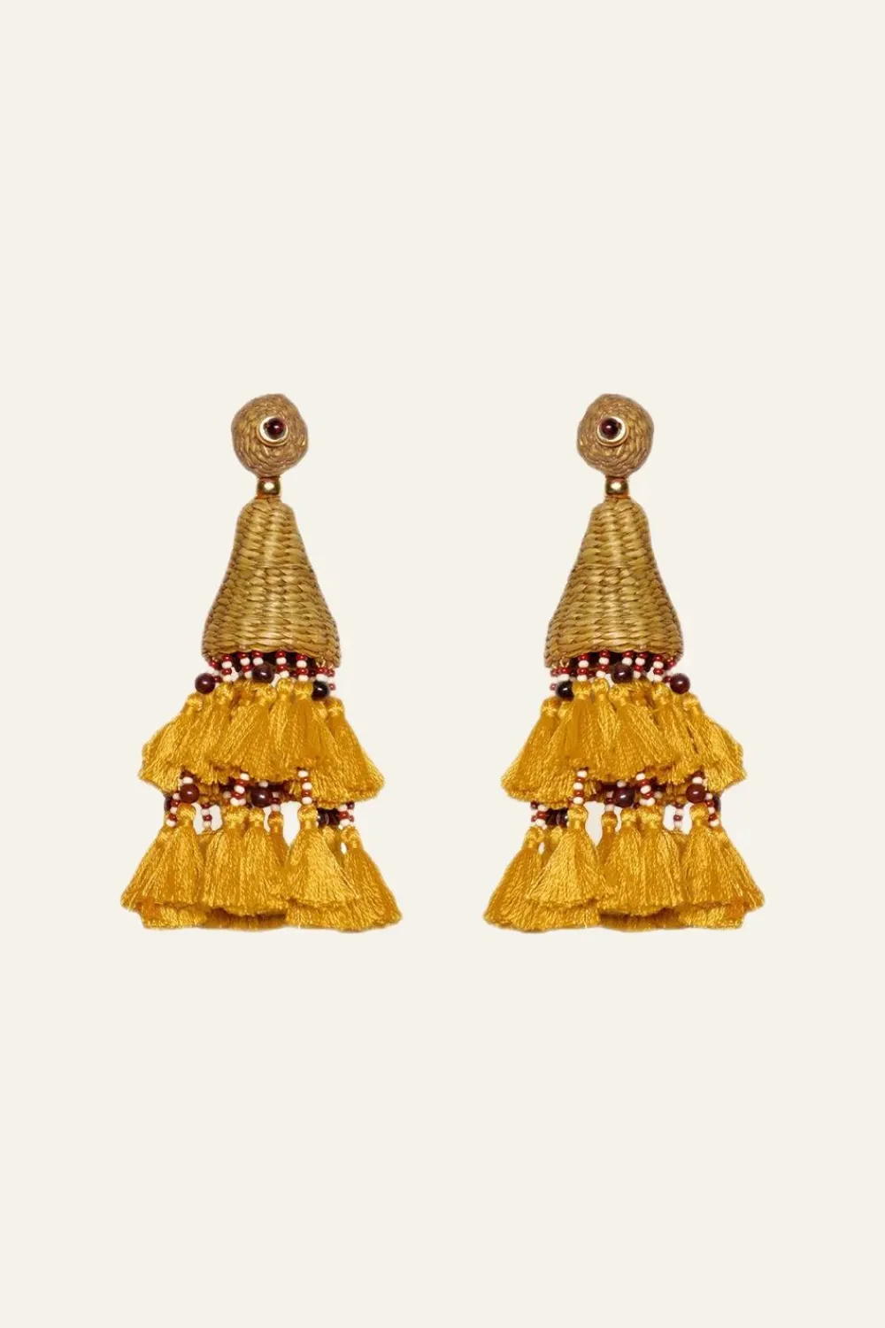 Hot Caudal Magico Earrings In Ochre Jewelry