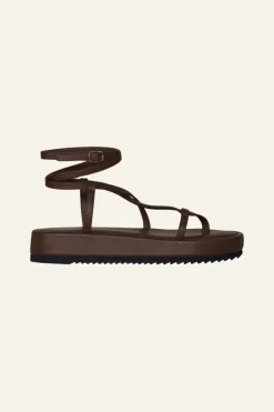 Online Cocobolo Sandals In Chocolate Shoes