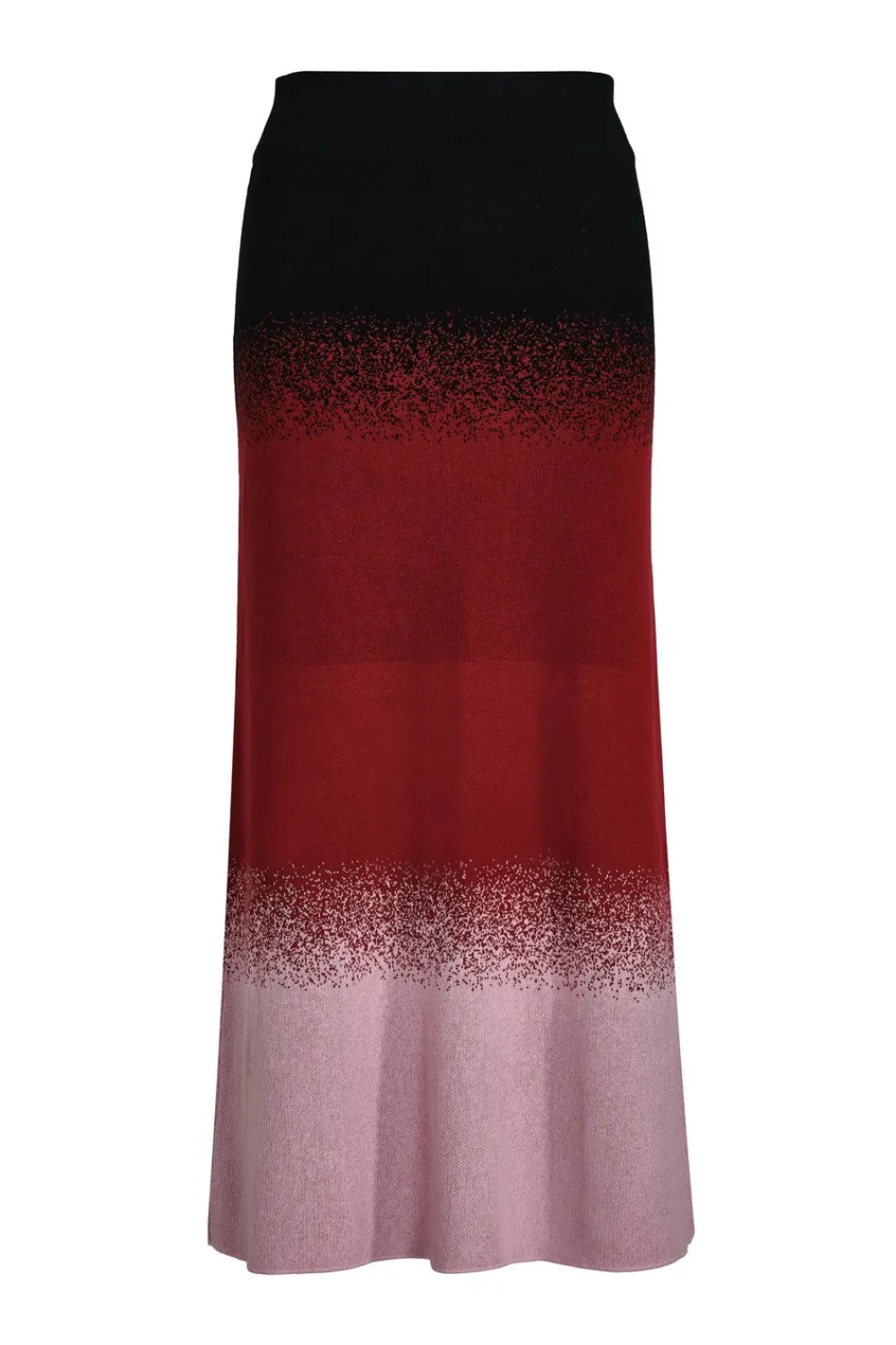 Hot Color Scapes Skirt In Lilac Bottoms