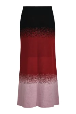 Hot Color Scapes Skirt In Lilac Bottoms