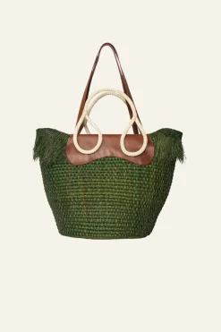 Outlet Cordillera Real Bag In Green Bags