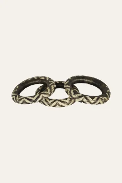 Outlet Cosmic Serpent Bangles In Green Jewelry