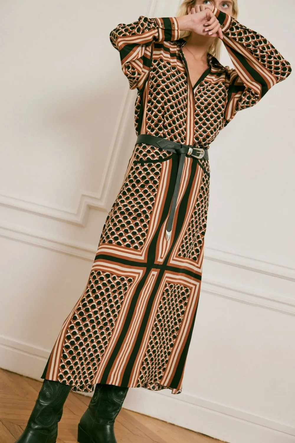 Hot Cowboy Slang Skirt Bottoms