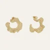 Best Dance Elements Hoops In Ecru Jewelry