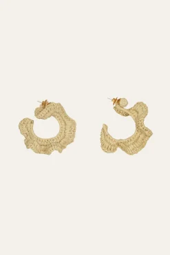 Best Dance Elements Hoops In Ecru Jewelry
