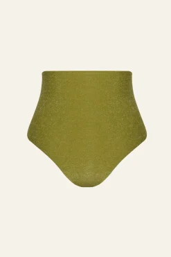 Hot De La Selva Bikini Bottom In Green Swimwear