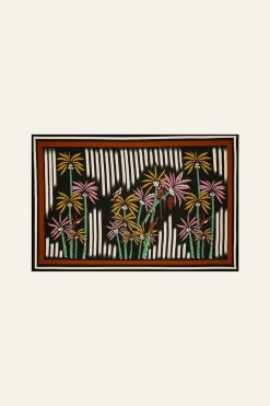 Discount De Palmeras Maxi Shawl In Black Shawls