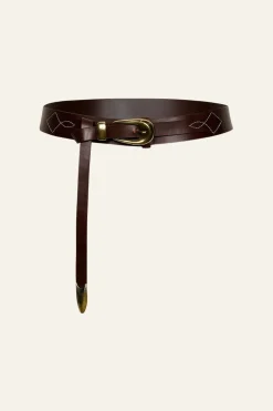 Del Oeste Belt In Chocolate Belts