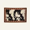 Elongo Florals Shawl In Black Shawls