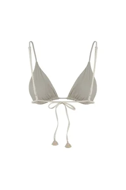 Online Enjipai Bikini Top In Ecru Swimwear