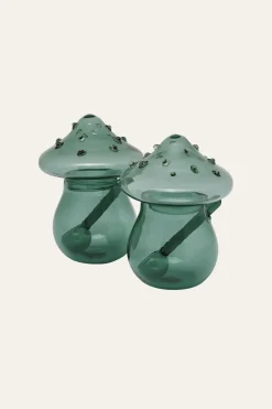 Hot Esencia Magica Salt & Pepper In Mint Set Of 2 Trending Now
