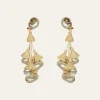 Outlet Espiral Sagrado Earrings In Ecru Jewelry