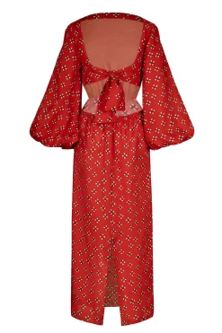 Outlet Geometric Composition Dress Dresses