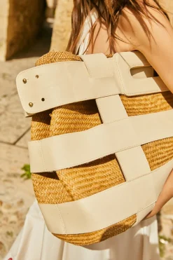 Outlet Heritage Vibes Bag In Ecru Bags