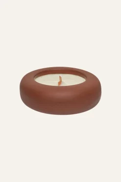 Online Honoring Sandona Small Candle In Tobacco Home Decor