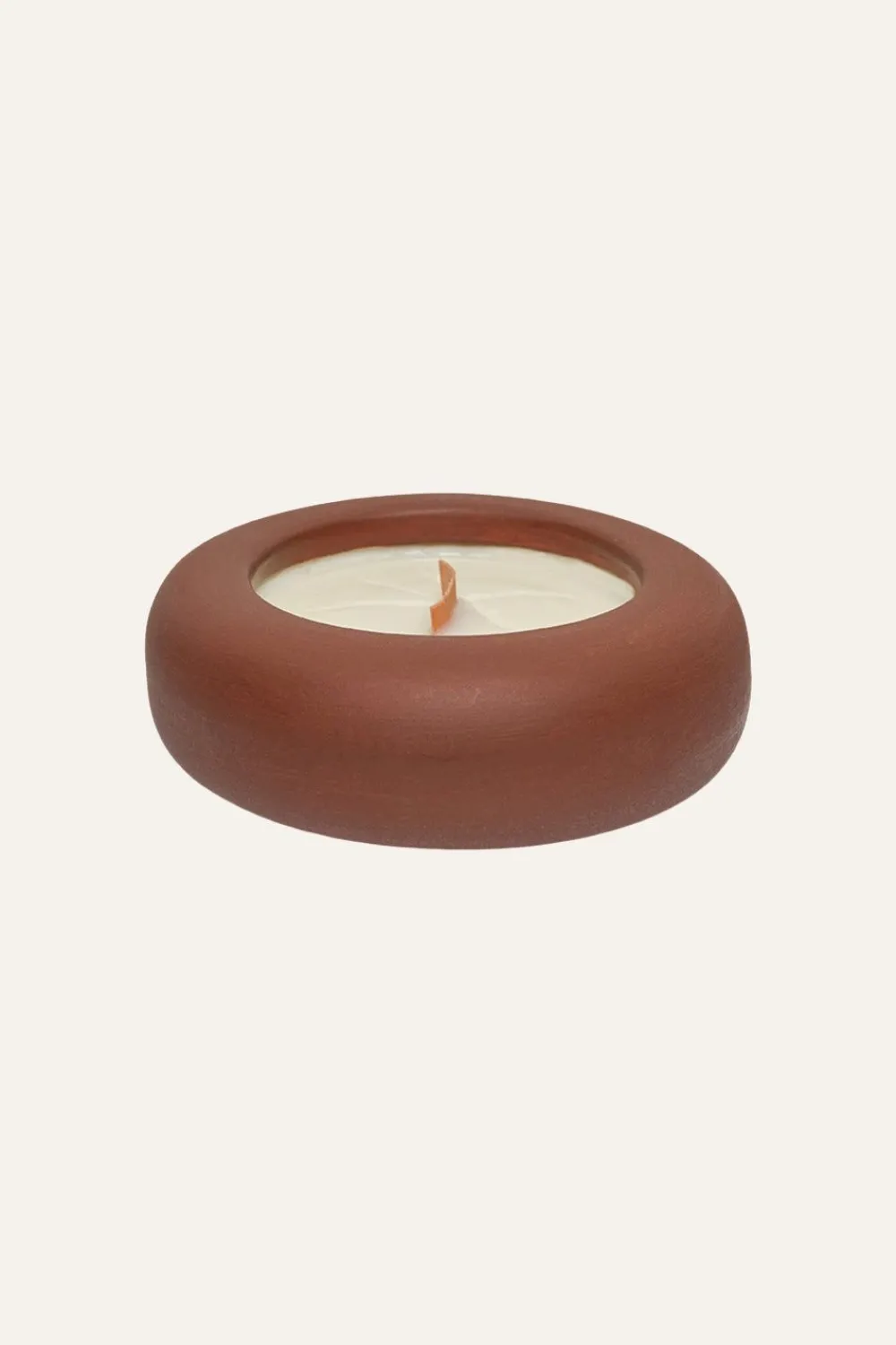 Online Honoring Sandona Small Candle In Tobacco Home Decor