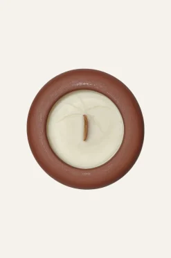 Online Honoring Sandona Small Candle In Tobacco Home Decor