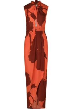 Sale Inspiring Vistas Dress In Red Dresses