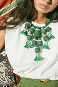 Clearance Jump For Joy Necklace In Green Jewelry