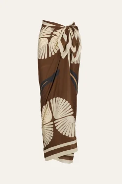 Online Kene Pareo In Brown Pareos & Coverups