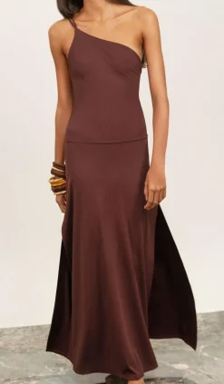 Clearance Kikoi Skirt In Wine Bottoms