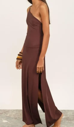 Clearance Kikoi Skirt In Wine Bottoms