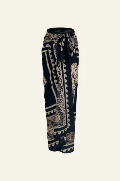 Sale Kilimanjaro Pareo In Navy Pareos & Coverups