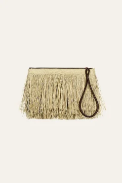 Clearance Llanero Wristlet In Ecru Bags