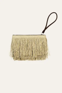 Clearance Llanero Wristlet In Ecru Bags