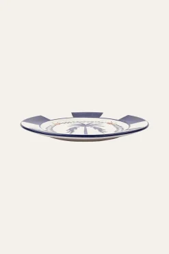 Clearance Macao Dinner Plate In Blue Set Of 2 Dinnerware
