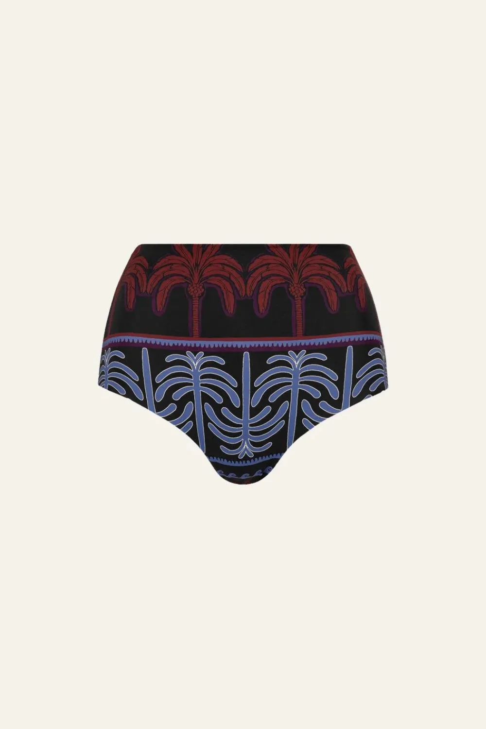 New Mahaba Bikini Bottom In Serengeti Navy Swimwear