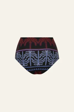 New Mahaba Bikini Bottom In Serengeti Navy Swimwear