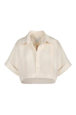 Manyatta Shirt In Ecru Tops
