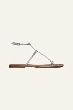 New Maze Trek Sandals In Silver Shoes