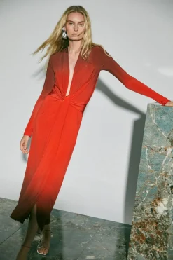 Clearance Mito De La Selva Dress In Red Dresses