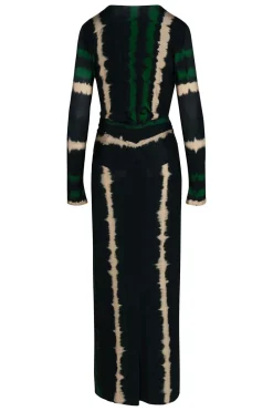 Outlet Mito De La Selva Dress In Green Dresses