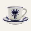 Discount Molinillo Coffee In Blue Set Of 2 Dinnerware