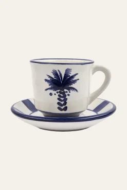 Discount Molinillo Coffee In Blue Set Of 2 Dinnerware