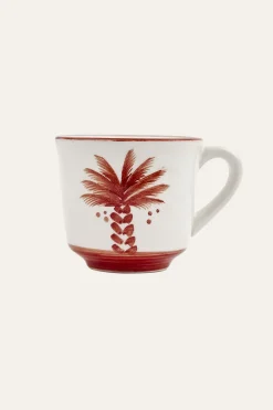 Molinillo Coffee In Magenta Set Of 2 Dinnerware