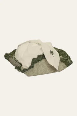 Discount Mushroom Mandala Mini Bread Basket In Green Set Of 4 Table Tops