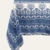 Best Nuqui Square Tablecloth In Blue Table Linens