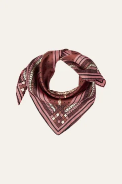 Best Palmas Canas Mini Scarf In Terracotta Shawls
