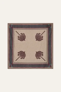 Outlet Palmas Canas Mini Scarf In Magenta Shawls