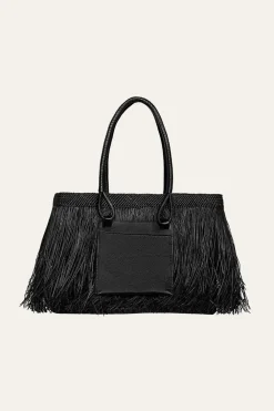 Palm'S Embrace Bag In Black Bags